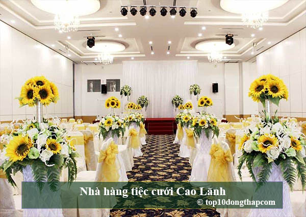 Top 10 nhà hàng tiệc cưới thành phố Cao Lãnh, Đồng Tháp