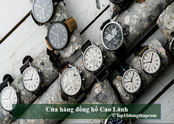 Top 10 cửa hàng đồng hồ thành phố Cao Lãnh, Đồng Tháp
