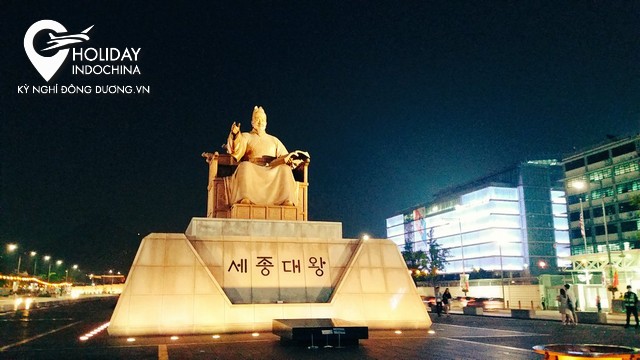 tham quan quảng trường đẹp nhất seoul - gwanghwan