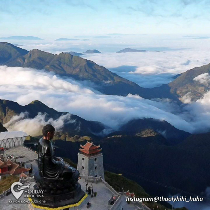 chùa kim sơn bảo thắng mây ngàn đỉnh fansipan 4/2022