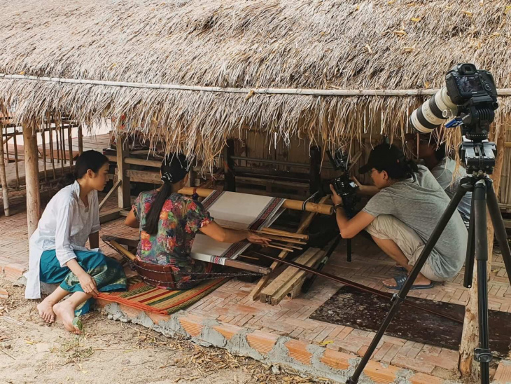 khám phá nghề dệt thổ cẩm truyền thống của làng chăm mỹ nghiệp ninh thuận