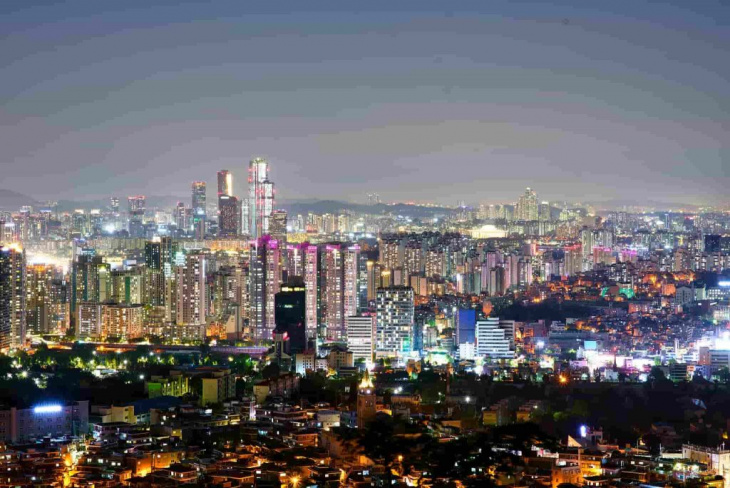 tháp namsan tower – ngắm nhìn toàn cảnh thủ đô seoul