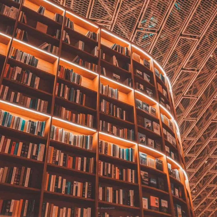 choáng ngợp với vẻ đẹp của thư viện starfield giữa lòng seoul