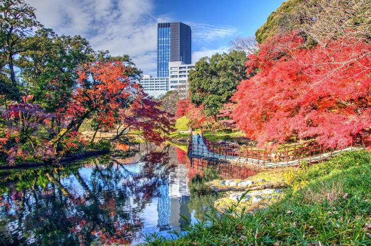 koishikawa korakuen- vườn cảnh bên cạnh tokyo dome