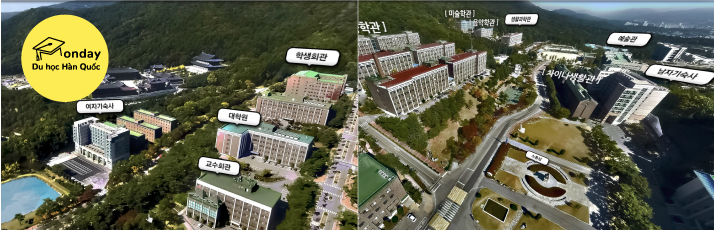 đại học daejin - top 2 đại học tốt nhất thành phố pocheon
