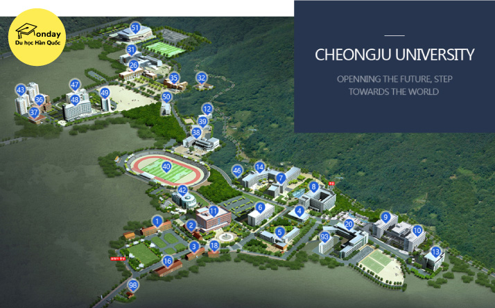 đại học cheongju - top 10 đại học tốt nhất chungcheongbuk