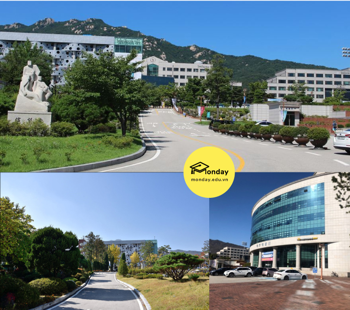 đại học shinhan - 신한대학교 - ngôi trường có chi phí hợp lý, gần thủ đô seoul
