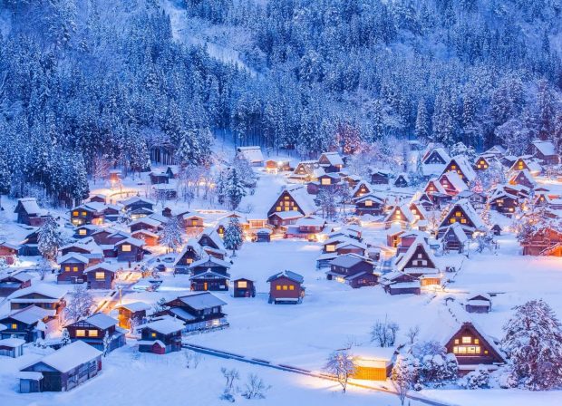 top 5 địa điểm hót nhất nhật bản vào mùa đông