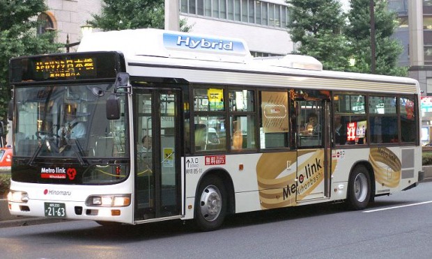 Xe buýt tuyến miễn phí cho du khách ở Nhật