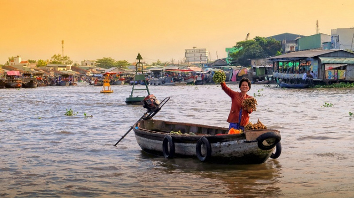 chợ nổi cái răng – khám phá đặc sản sông nước miền tây (2022)