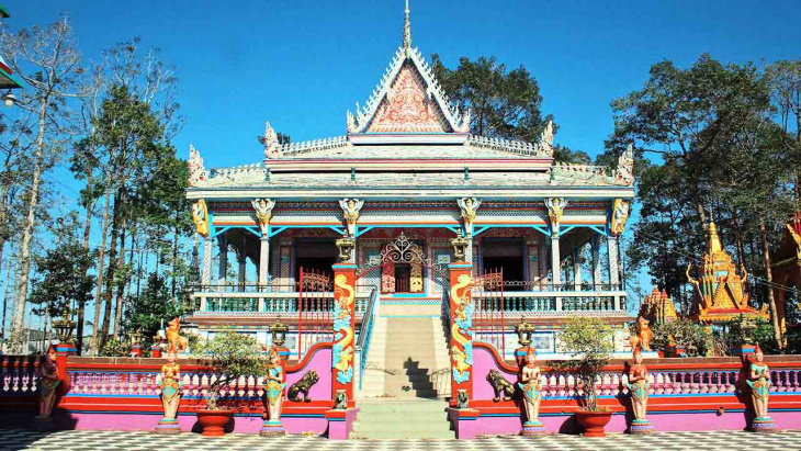 du lịch sóc trăng – check-in “vương quốc” của những ngôi chùa khmer