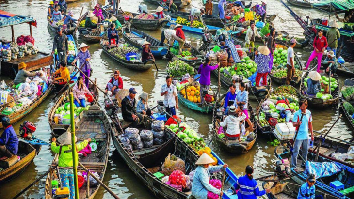 Chợ nổi Cái Bè Tiền Giang – Kinh nghiệm du lịch từ A đến Z