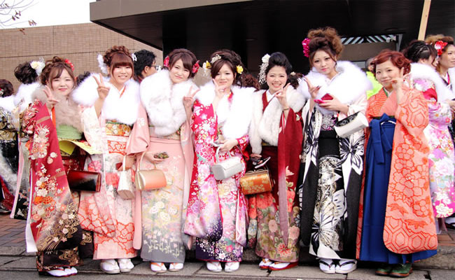 Muôn màu muôn sắc Seijin No Hi – Lễ hội trưởng thành ở Nhật Bản