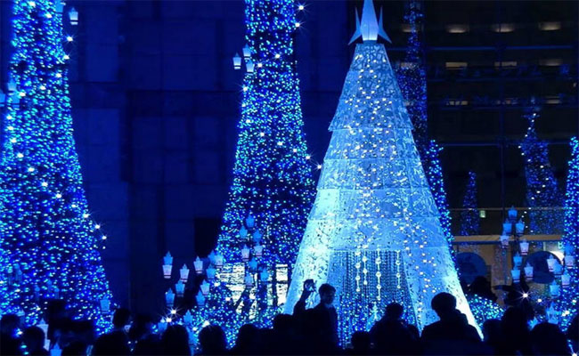 Những địa điểm đón Giáng Sinh hấp hẫn nhất Nhật Bản