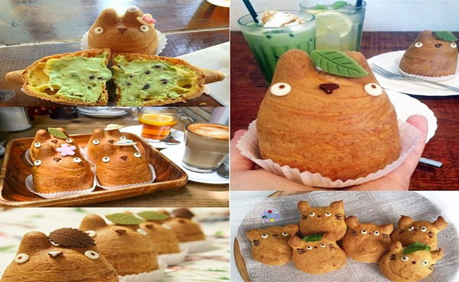 đến setagaya thưởng thức “bánh su kem mèo béo totoro” cực dễ thương