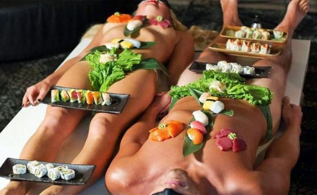 Nyotaimori nghệ thuật thưởng thức sushi khỏa thân: độc đáo hay kì ...