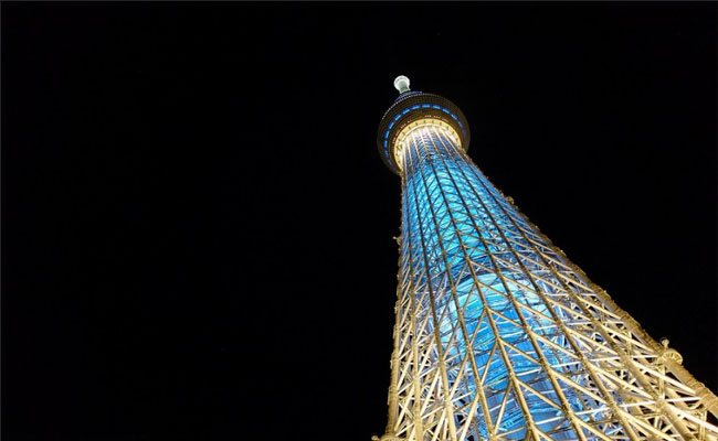tokyo skytree: tháp quan độc nhất vô nhị nhật bản và cao nhất thế giới