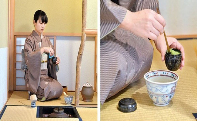 nghệ thuật pha trà cha no yu, nơi ẩm thực nhật bản thăng hoa