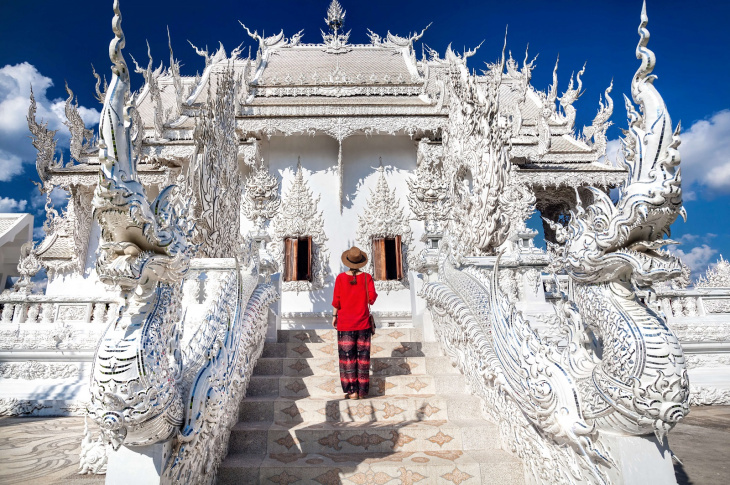 wat ra khun – ngôi chùa trắng độc nhất vô nhị tại thái lan