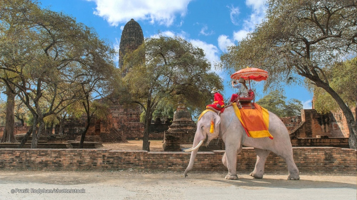 thành cổ ayutthaya – điểm đến đầy ấn tượng