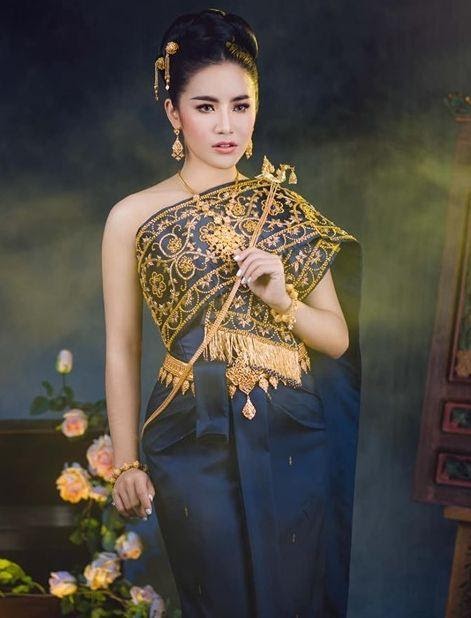 Mỹ nhân hàng đầu Thái Lan diện trang phục truyền thống đẹp như nữ thần