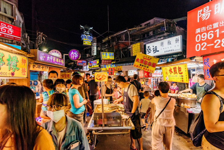Tung Hoành Chợ đêm đài Loan