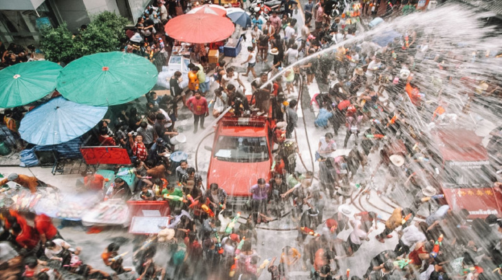 songkran – lễ hội té nước thái lan