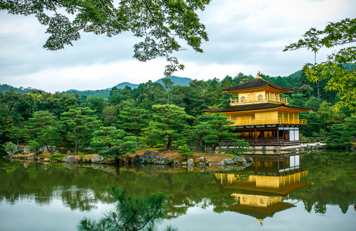 du lịch nhật bản khám phá chùa vàng kinkakuji