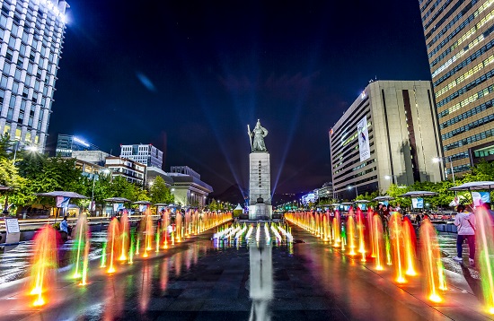 khám phá thủ đô seoul về đêm