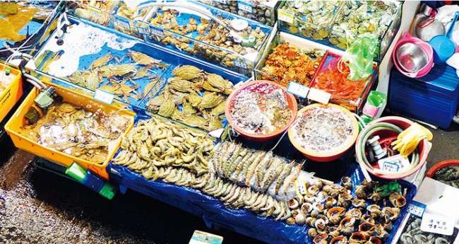 khám phá 3 khu chợ hải sản nổi tiếng nhất ở hàn quốc