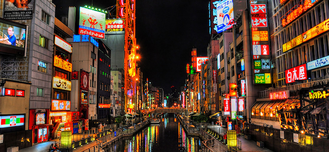 Khám phá thành phố Osaka khi đi tour du lịch Nhật Bản