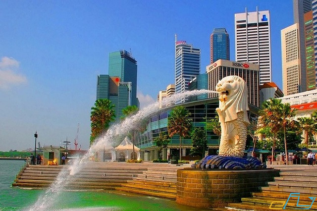 ghé thăm công viên sư tử biển merlion park – biểu tượng của singapore