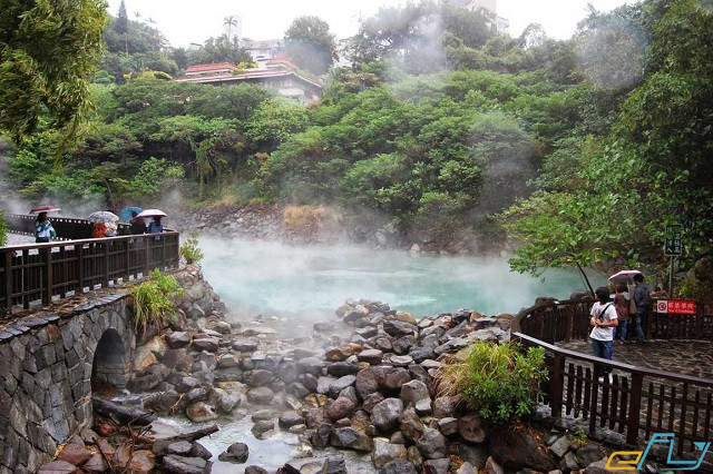 Khám phá suối nước nóng Bắc Đẩu, Đài Loan