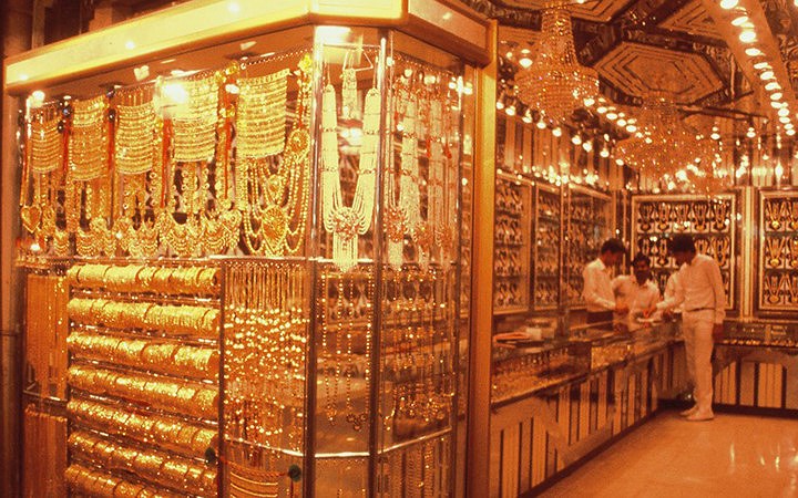 tham quan chợ vàng gold souk khi đi du lịch dubai