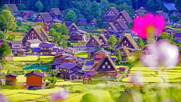 Shirakawago – Ngôi làng đẹp như tranh vẽ trong tour Nhật Bản
