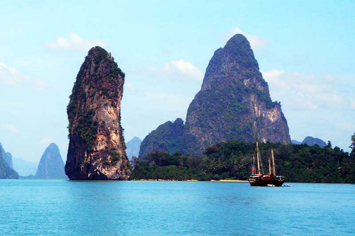 khám phá vịnh phang nga – vịnh biển nổi tiếng thái lan