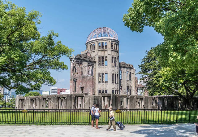 Thăm khu tưởng niệm hòa bình Hiroshima – Genbaku Dome ở Nhật Bản