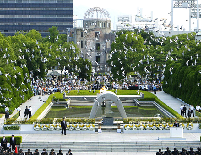 thăm khu tưởng niệm hòa bình hiroshima – genbaku dome ở nhật bản