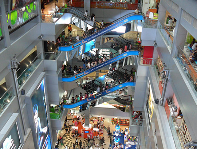 mua sắm thả ga tại trung tâm thương mại mbk thái lan