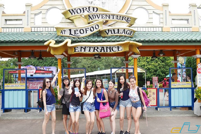 Thỏa sức khám phá tại công viên Liêu Phú Xuân – Leofoo Village Theme Park