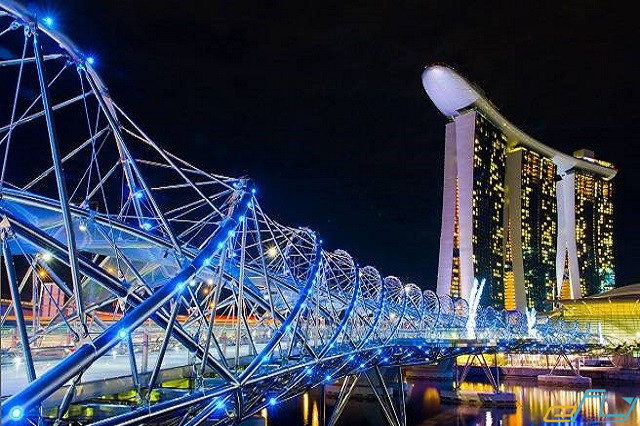 những cây cầu đẹp nhất chỉ có ở singapore