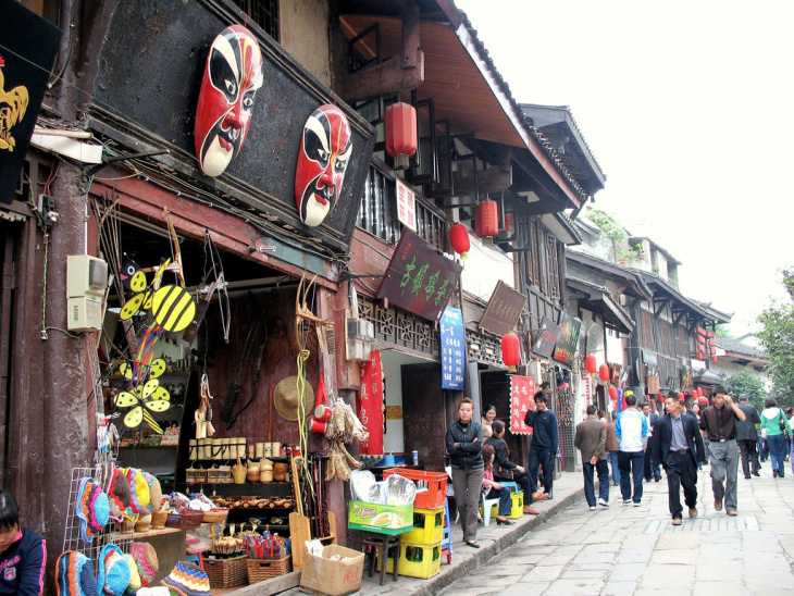 đếntrùng khánh để thăm ciqikou old town china
