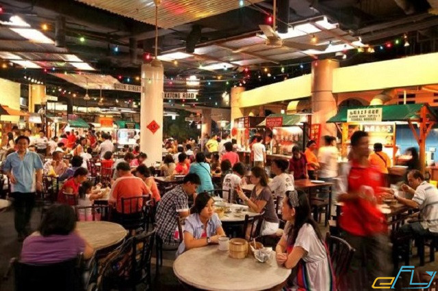 Top 10 khu ẩm thực ở Singapore được yêu thích