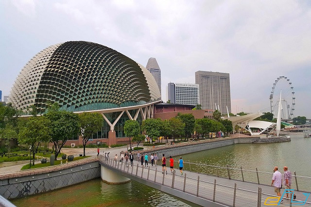 khám phá nhà hát “sầu riêng” esplanade ở singapore