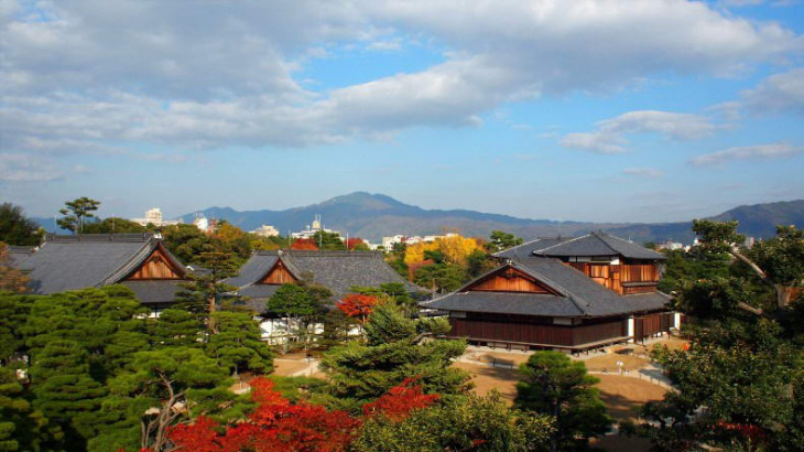 khám phá lâu đài ở thành cổ nijo kyoto, nhật bản