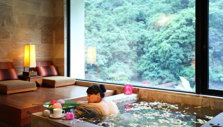 Kinh nghiệm tắm suối nước nóng ở Beitou khi đi tour Đài Loan