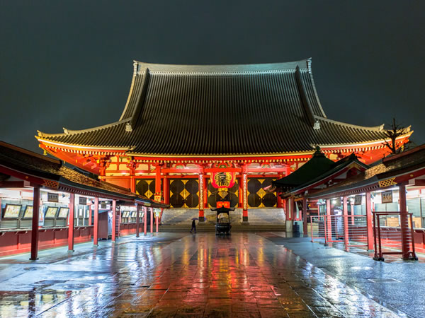 khám phá ngôi chùa cổ nhất nhật bản asakusa kannon ở tokyo