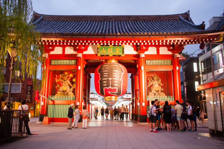 khám phá ngôi chùa cổ nhất nhật bản asakusa kannon ở tokyo