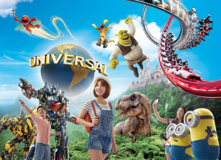Buổi Tối Universal Studio Singapore Hấp Dẫn Mọi Du Khách