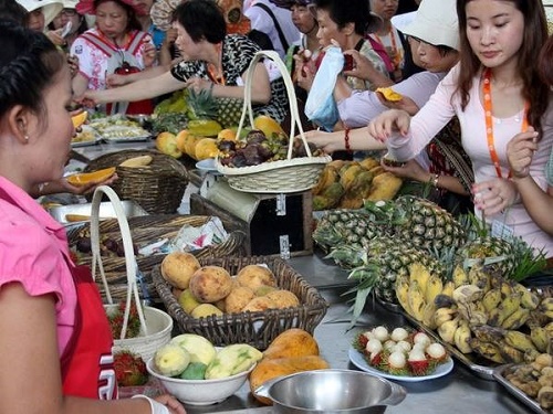 thái lan, văn hóa thái lan, tham gia lễ hội trái cây rayong trong chuyến du lịch thái lan